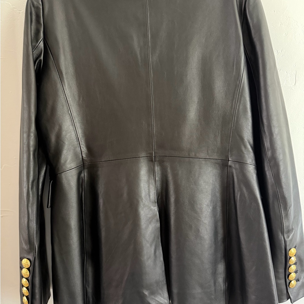 Veronica Beard Black Blazer with Gold Buttons - Picture 9 of 9